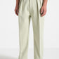 Lime Relaxed Fit Two Pleated Tailored Trouser By Emporeo