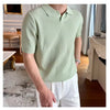 Olive Royal Knit Polo by Emporeo