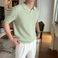 Olive Royal Knit Polo by Emporeo