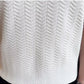 Frost White Aura Knit Polo by Emporeo