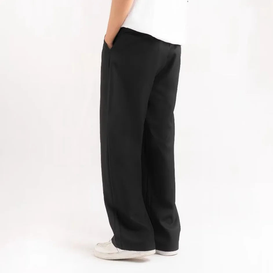 Black Classic Baggy Tailored Trouser by Emporeo