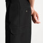 Black Relaxed Fit Twill Pocket Trouser By Emporeo